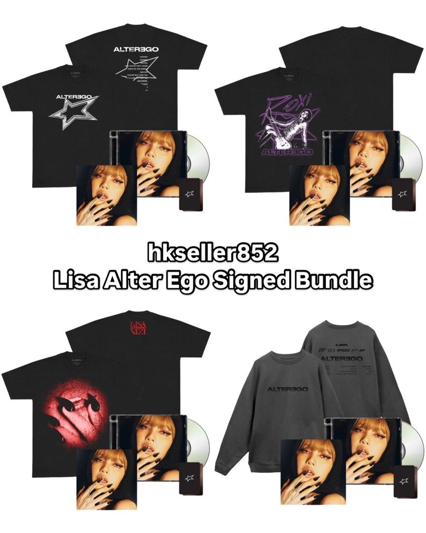 Kiki Hoodie Lisa Popup | TikTok POPUP限定 LISA ALTEREGO KIKI PHOTO