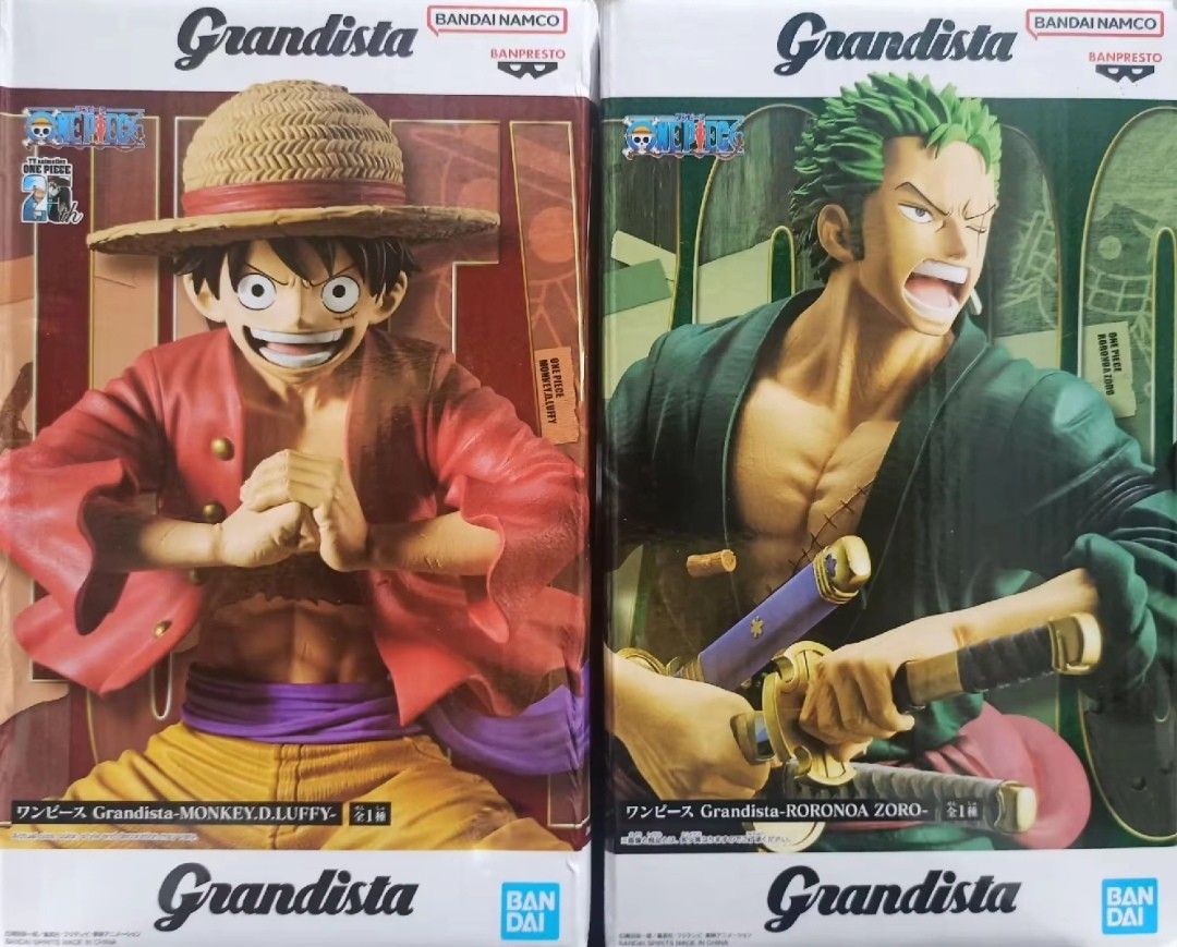 Authentic Bandai Grandista One Piece MIB to BIB Height 22- Cm (Category: Figurines & Statues) located in Tanay. Submitted by tykezz (Listing ID 1350545474, Image 1). Description: Authentic Bandai Grandista One Piece MIB to BIB Height 22- Cm tanay rizal.
