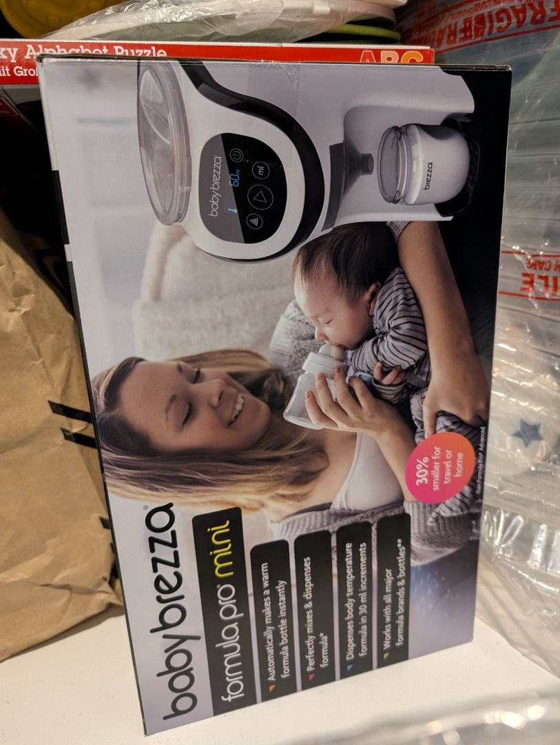 Baby Brezza Formula Pro Mini White (Category: Breastfeeding & Bottle Feeding) located in Pasig City. Submitted by ineedclosetspacepls (Listing ID 1350566570, Image 3). Description: Brand new and unopened Given as a gift Now automatically make a warm formula bottle in smaller spaces or on the go with Baby Brezza Formula Pro Mini, the first compact formula maker. It's 30% smaller than the Formula Pro Advance but features the same patented mixing sy