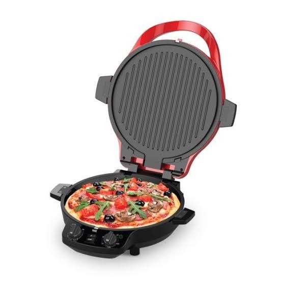 Baumann 3in1 grill + skillet pizza maker (Category: BBQ, Grills & Hotpots) located in Quezon City. Submitted by nicollen (Listing ID 1350570573, Image 1). Description: baumann 3in1 grill + skillset pizza maker brand new rfs: Got it as a gift, unused. Do not need it..