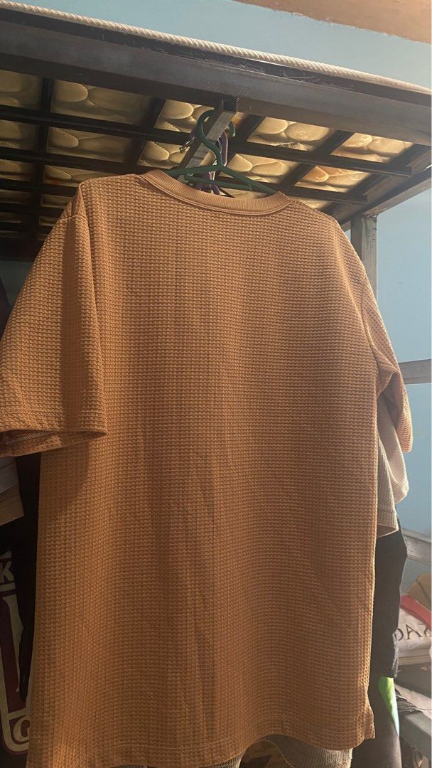 Brown/Cream Waffle Shirt (Category: Tshirts & Polo Shirts ) located in San Pablo. Submitted by asteryow (Listing ID 1350587090, Image 3). Description: Price is Negotiable All items are personally owned and well taken care of RFS: College funds.
