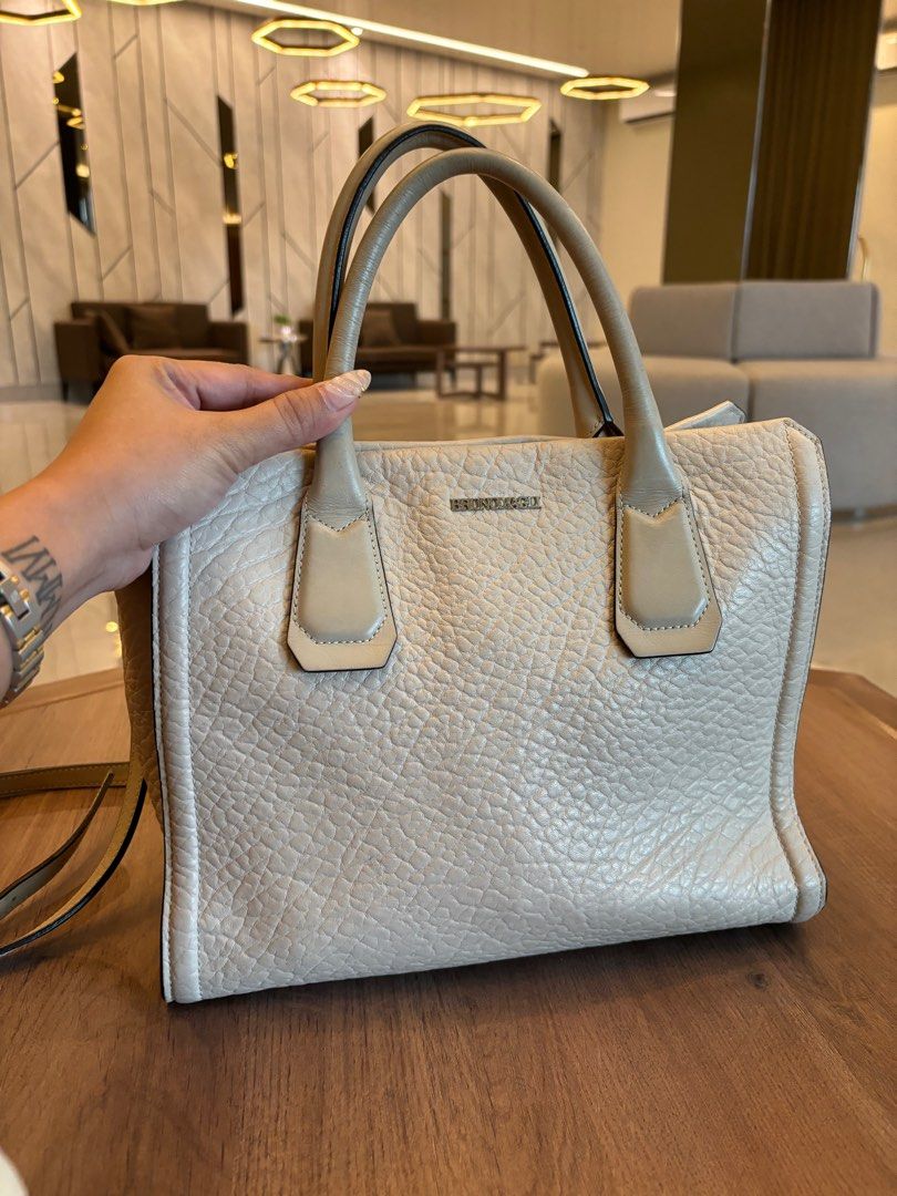Bruno Magli Two Way Bag (Category: Luxury Bags & Wallets) located in Manila. Submitted by evegelfli (Listing ID 1350700225, Image 1). Description: No Flaws Good as new .