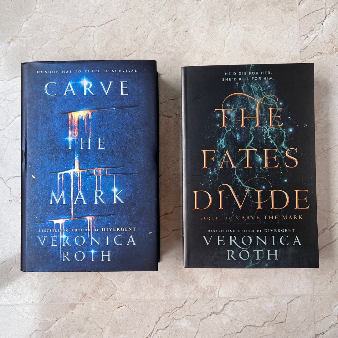 Carve the Mark, The Fates Divide by Veronica Roth (Set), Hobbies & Toys ...