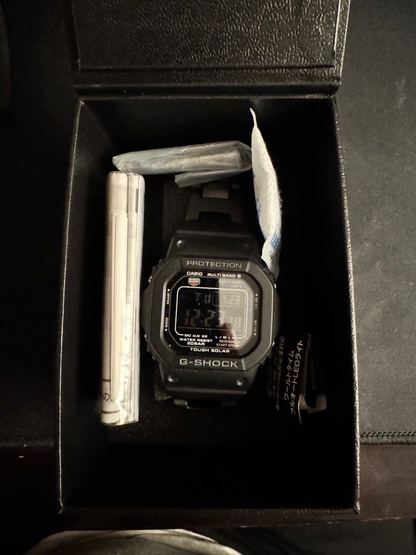 Casio GW-M5610UBC-1JF (Category: Men's Watches) located in Manila. Submitted by radboymd (Listing ID 1350654607, Image 1). Description: For Sale Casio GW-M5610UBC-1JF With combi strap Complete set JDM model Like new.