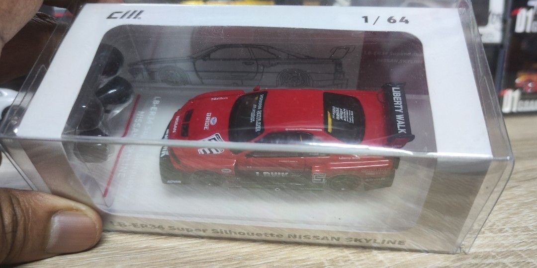 CM Model LBWK Nissan Skyline GT-R34 Super Silhouette ER34 No.5, Hobbies ...