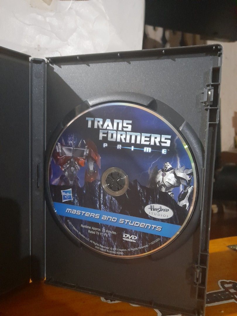 DVD TRANSFORMERS PRIME hasbro cartoon cd (Category: CDs & DVDs) located in Makati City. Submitted by KaTiToYs (Listing ID 1350563073, Image 3). Description: transformers prime dvd NM condition Meet ups: Makati / BGC / Ortigas Ship thru: Lalamove / Grab / Lbc / Jrs.
