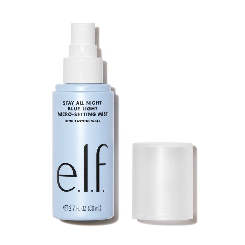 ELF Stay All Night Blue Light Micro-Setting Mist (Category: Makeup) located in Manila. Submitted by stylebeaux (Listing ID 1350706506, Image 2). Description: What is it: A lightweight facial mist spray that absorbs blue light, and sets your makeup. Why we love: Sets makeup and refreshes skin throughout the day Infused with Glucosylrutin that reduces the transmittance of blue light Lightweight formula great for normal, dry, oily and combination sk