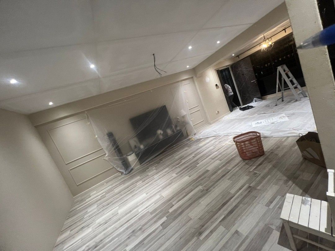 False ceiling & L box installation |False ceiling with light ...