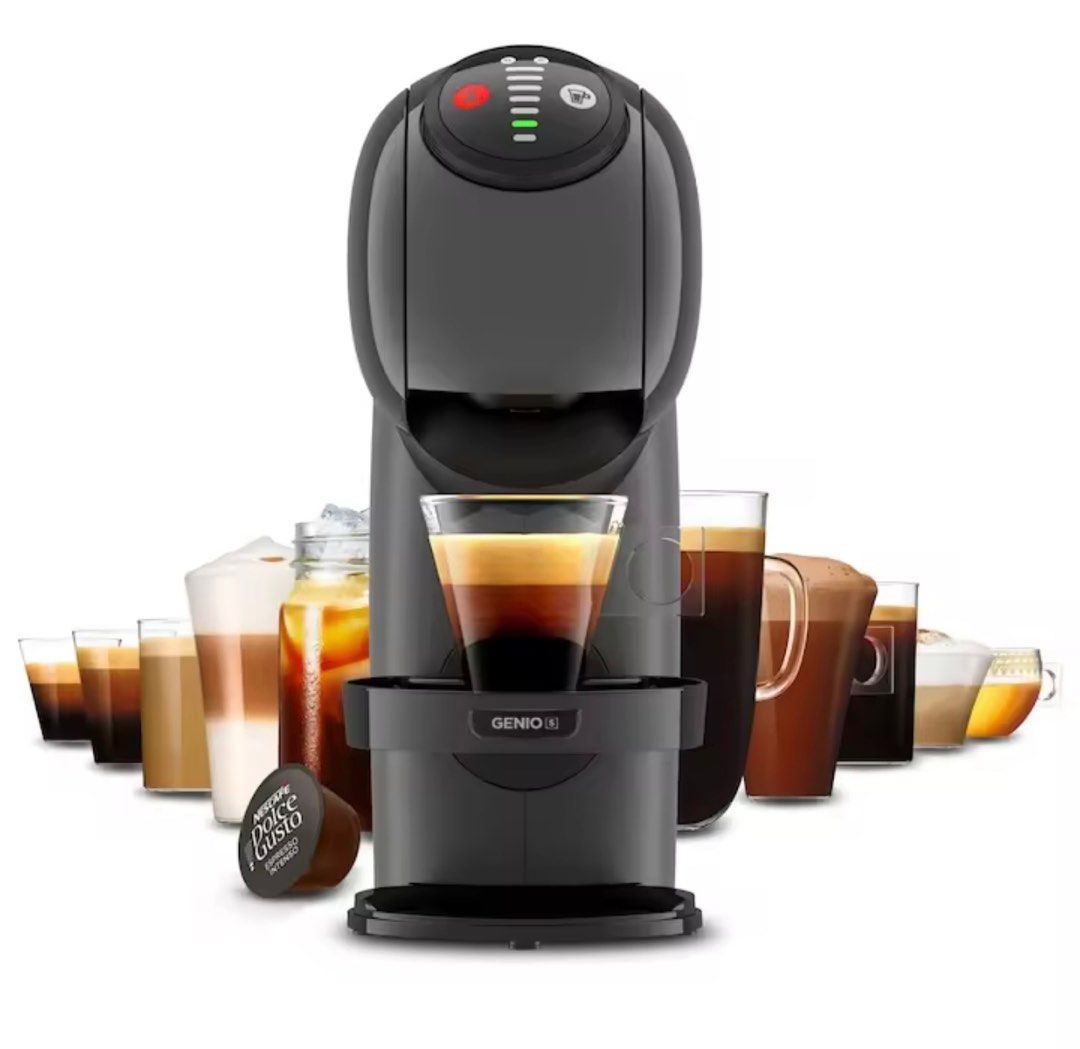 GENIO S BASIC (Category: Coffee Machines & Makers) located in Singapore. Submitted by soraroxas (Listing ID 1350563781, Image 4). Description: It has never been so easy to prepare your coffee however you like it. With Genio S, adjust the length of your coffee, press the button and enjoy a delicious variety of coffeeshop quality drinks. Its slim design fits any kitchen Tailoring your coffee becomes child’s play Thanks to its intuitive LED ring and