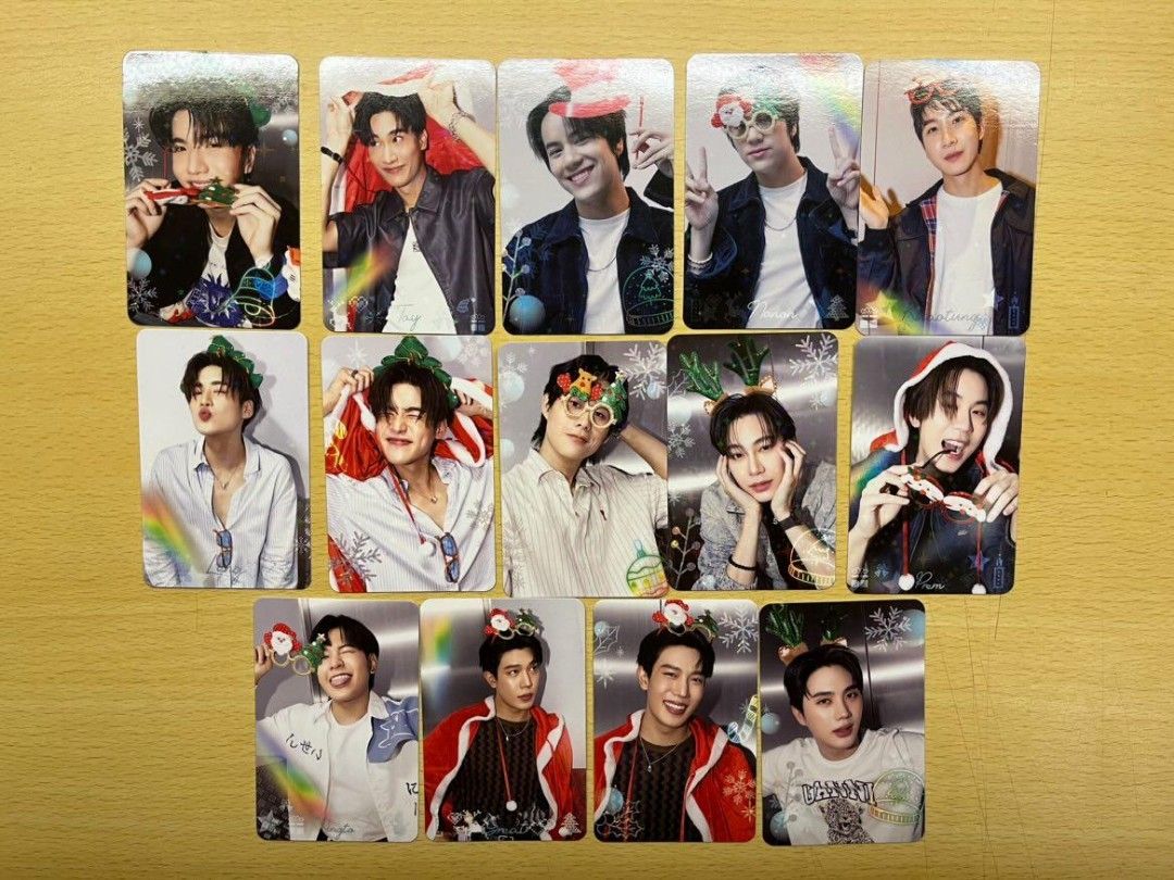 Gmmtv popup store in Osaka】gmm boys random cards 日本卡小卡隨機卡聖誕小卡SeaKeen Taynew  Nanon FirstKhaotung OhmLeng WinnySatang BounPrem SingtoKrist GreatInn,  興趣及遊戲, 收藏品及紀念品, 明星周邊-