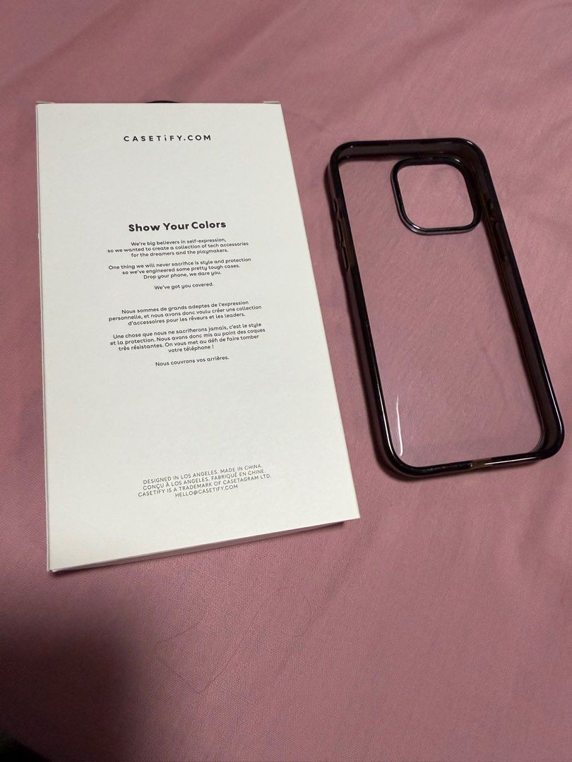 Iphone 15 Pro Max Casetify Case/Casing (Category: Cases & Sleeves) located in Pasig City. Submitted by jcs12 (Listing ID 1350553376, Image 2). Description: Original Casetify for iPhone 15 Pro Max Bought in Seoul, South Korea Used but not abused Rfs: upgraded to 16 pro max.