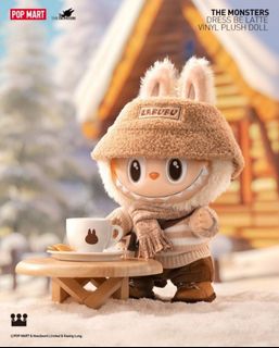 LIMITED LABUBU THE MONSTERS DRESS BE LATTE VINYL PLUSH DOLL POPMART,  Hobbies & Toys, Toys & Games on Carousell
