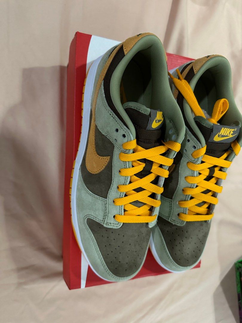Nike - Dunk Low (Dusty Olive) (Category: Sneakers) located in Manila. Submitted by collectorstrove (Listing ID 1350697831, Image 3). Description: Original Nike Dunk Low Dusty Olives .