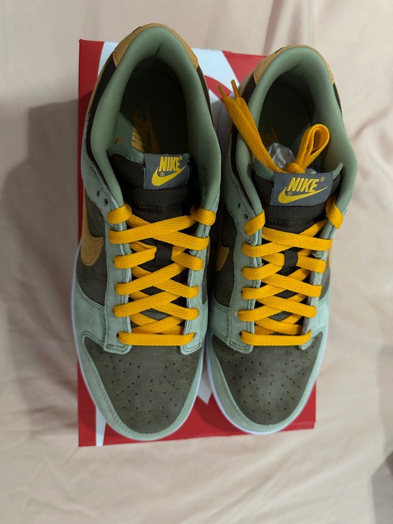 Nike - Dunk Low (Dusty Olive) (Category: Sneakers) located in Manila. Submitted by collectorstrove (Listing ID 1350697831, Image 2). Description: Original Nike Dunk Low Dusty Olives .