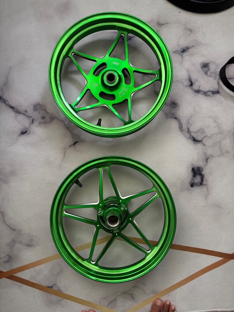 Nmax Rims (CNC Delkevic Rims), Motorcycles, Motorcycle Accessories on ...