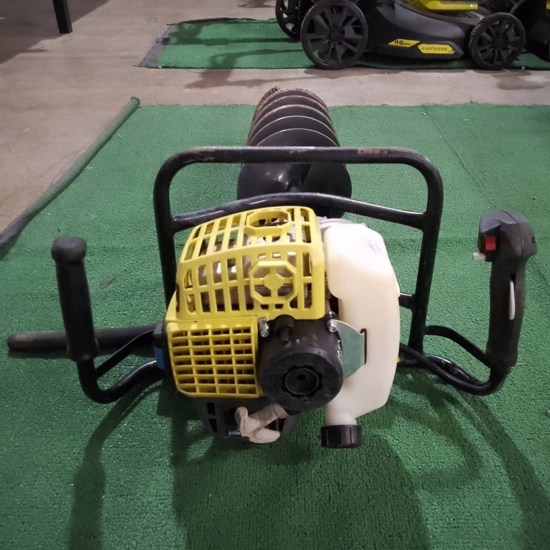 Ryobi Post Hole Digger 43CC 2 Stoke RPHD430 (Category: Construction Tools & Equipment) located in Paranaque City. Submitted by ivy69425 (Listing ID 1350559803, Image 3). Description: Brand: Ryobi Model: RPHD430 Condition: As-Is/Used/Working Power (cc) 43 Diameter (mm) 200 Drilling Depth (mm)1000.