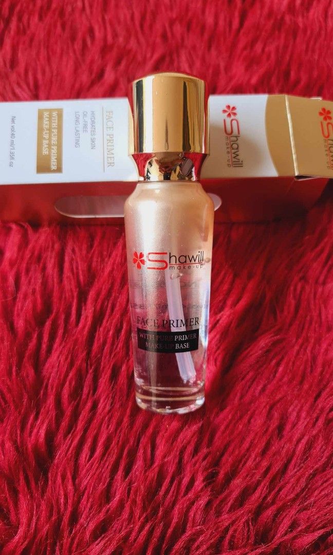 Shawill Perfect Face Primer (Category: Makeup) located in Quezon City. Submitted by floreskari78555 (Listing ID 1350550852, Image 1). Description: Shawill Perfect Face Primer 199php‼️ 40ml✅ 6hour long lasting✅ Smoother application✅ Prep & Primer for make up✅ Transparent✅ Sealed & Brand New✅ Available for same day delivery via lalamove & grab express Luzon,Visayas & Mindanao LBC /J&T.