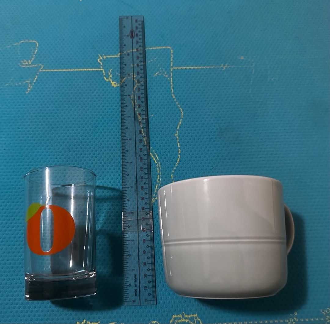 Small glass and mug (Category: Coffee & Tea Tableware) located in Antipolo. Submitted by sammies2016 (Listing ID 1350712291, Image 1). Description: Crate and Barrel small glass and glass mug. .