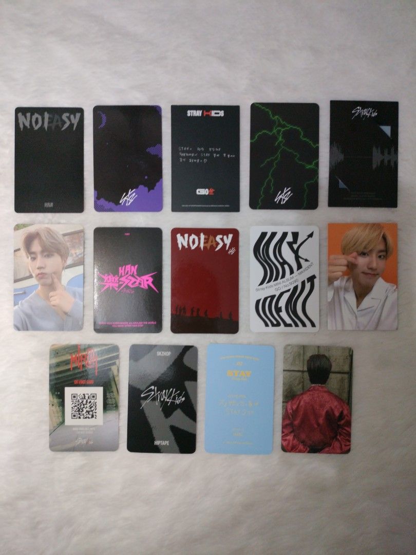 Straykids Han Jisung Official Photocards (Category: K-Wave Merchandise) located in Batangas. Submitted by merchandiseify.ph (Listing ID 1350656813, Image 2). Description: .