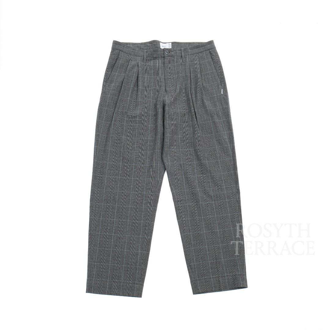 WTAPS Tuck Trousers Rapo.Twill サイズ03 グレー 222TQDT-PTM06 ダブルタップス タックパンツ スラックス  トラウザー ラポ ツイル : rc-itmlibzwqa54-k0pe : GRAIZ ブランド古着のセレクトショップ - 通販 -  Yahoo!ショッピング