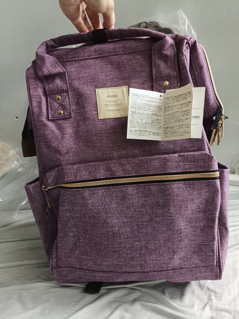 Backpack (Category: Backpacks) located in Singapore. Submitted by lxiangg (Listing ID 1352164730, Image 2). Description: no brand spacious reduced to clear height 39cm base 28x 14 cm material is good meet up at my convenience.