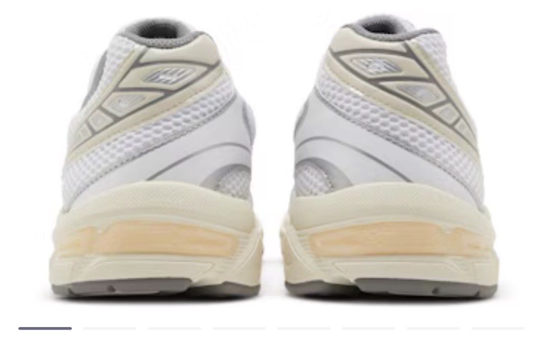 Asics Gel 1130 White Clay Grey (Category: Sneakers) located in Singapore. Submitted by popsiclestick (Listing ID 1352333277, Image 3). Description: brand new with novelship authenticity tag, bought on novelship for $180, never used before, come with official reciept of authenticity .