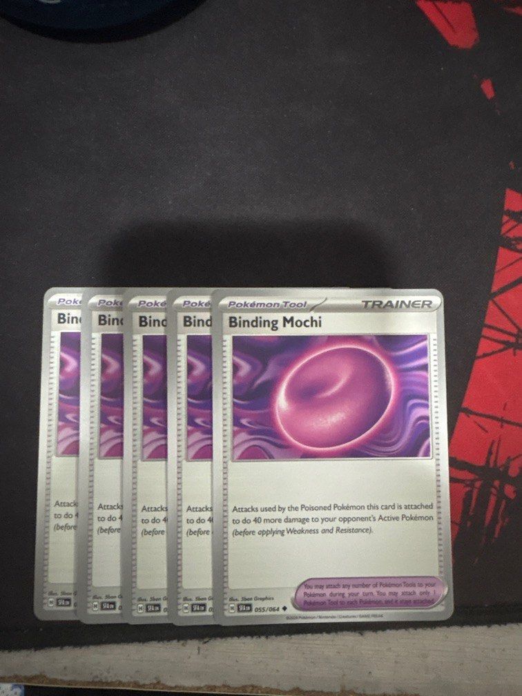 Binding Mochi (Category: Raw Cards) located in Singapore. Submitted by andrew1444 (Listing ID 1352233521, Image 1). Description: 5 available .