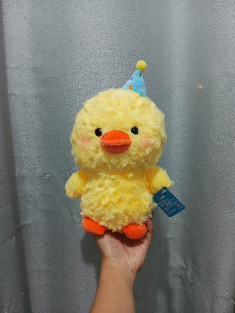 Cute Animals with Party Hat Plushies (Category: Plushies & Soft Toys) located in Santa Rosa. Submitted by squishyfables (Listing ID 1352282168, Image 2). Description: All brand new with papertags ✨.