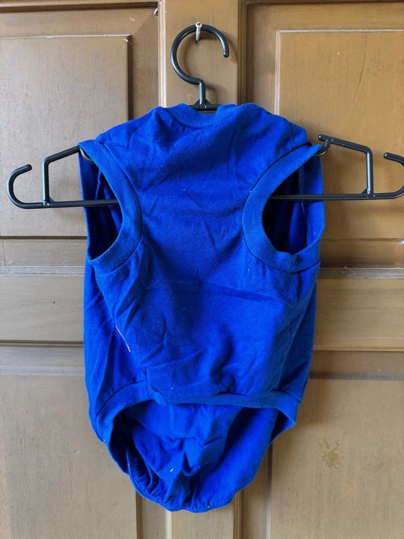 Dog clothes (Superman sando) (Category: Homes & Other Pet Accessories) located in Santa Rosa. Submitted by secondfinds8 (Listing ID 1352172096, Image 2). Description: Size: L-XL (medium sized dogs).