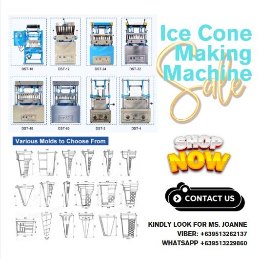 GD-24C ICE CREAM CONE MAKING MACHINE (Category: Ice-cream Makers) located in Caloocan City. Submitted by chaseolive35337 (Listing ID 1352178215, Image 1). Description: .