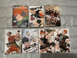 Haikyu haikyuu manga vol 24, 30, 32, 40, 43, 44, 45