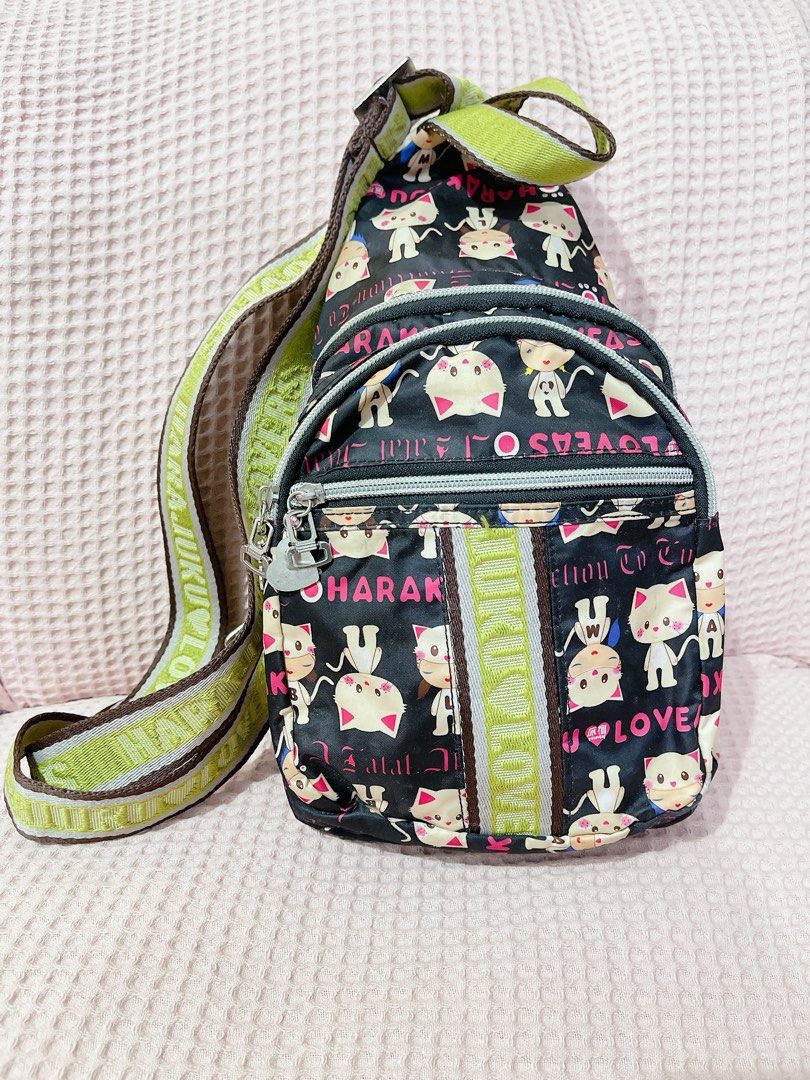 Harajuku Lovers Nylon Chestbag (Category: Cross-body Bags) located in Davao. Submitted by yukiloki (Listing ID 1352176606, Image 1). Description: .