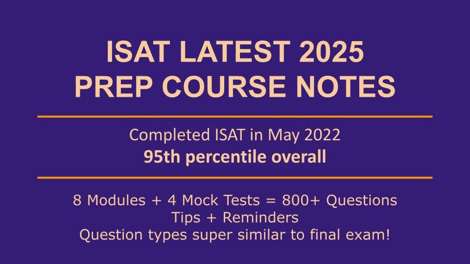 ISAT Complete Resource Pack (with modules, tests, notes), 興趣及遊戲, 書本 ...