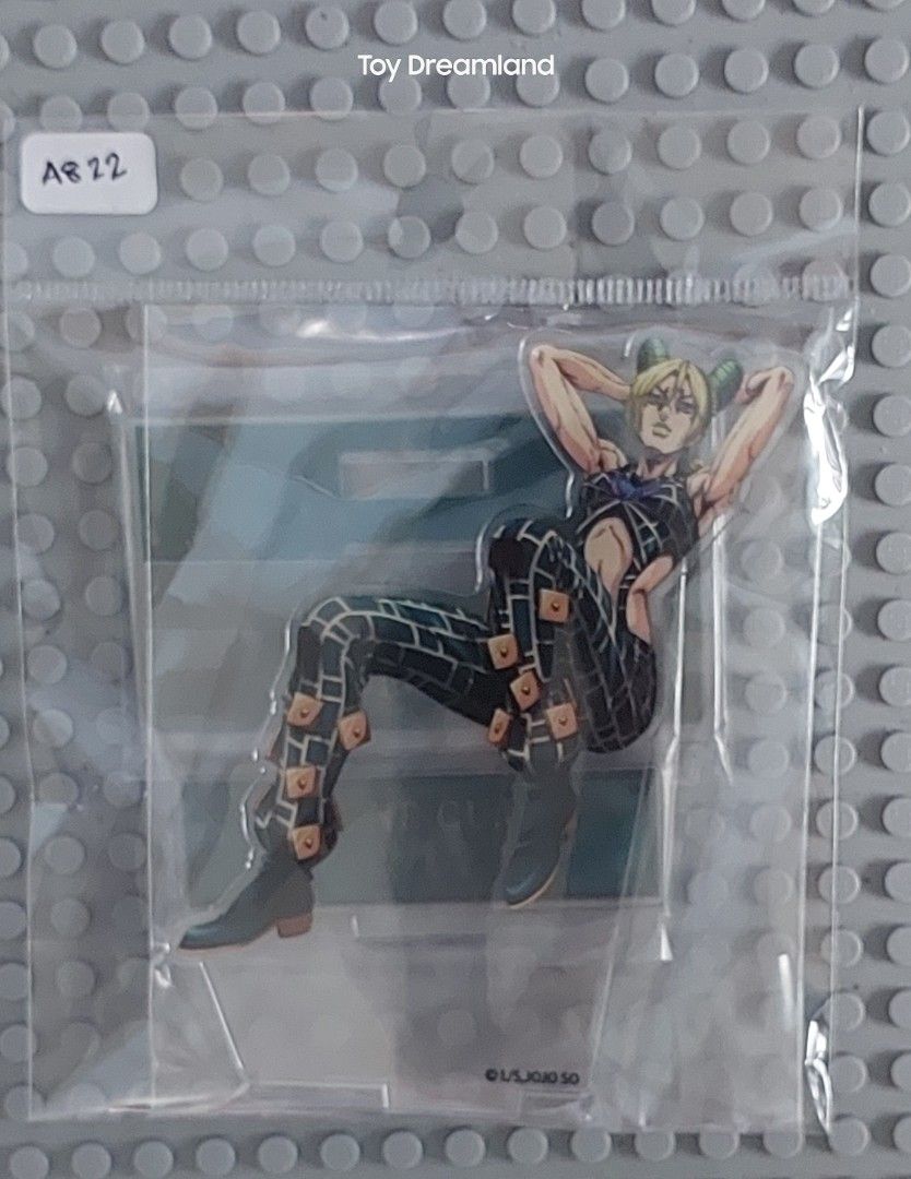 JoJo's Bizarre Adventure Jolyne Acrylic (Category: Designer & Blind Box Toys) located in Imus. Submitted by toydreamland (Listing ID 1352293304, Image 2). Description: JoJo's Bizarre Adventure The Animation 10th Anniversary Exhibition Jolyne - Acrylic stand - New, sealed in plastic, complete A822.