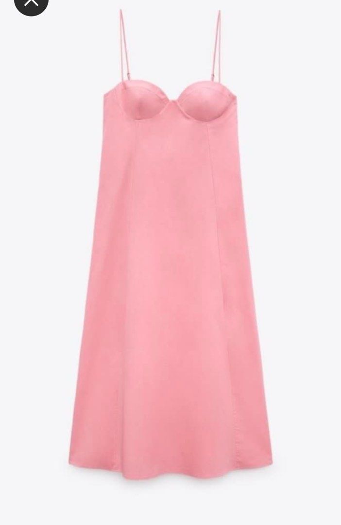 LF: Zara Pink Dress (Category: Dresses) located in Makati City. Submitted by itsme.krsytal (Listing ID 1352300591, Image 2). Description: .