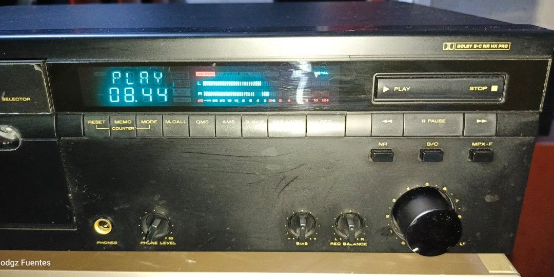 Marantz DC Servo Casette Player (Category: Portable Music Players) located in Bulacan. Submitted by rhodgz (Listing ID 1352319391, Image 3). Description: Marantz DC Servo Tape Deck model: SD-50 18w 110v Auto Tape Selector 4 track 2 channel Equipped with Dolby HX Pro & Dolby B, C AC bias sytem -developed to record and reproduce digital sound such as CD in the best condition no issue, ready to use, all orig, no repair Price is only P8,900 (brand ne