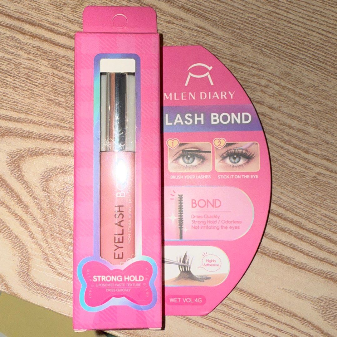 Mlen diary lash bond (Category: Makeup) located in Paranaque City. Submitted by cilantr0 (Listing ID 1352313527, Image 1). Description: Mlen diary lash bond Brand new MOP: GCASH/BDO Buyer will shoulder sf Lalamove only no meet ups Loc: Sucat muntinlupa .