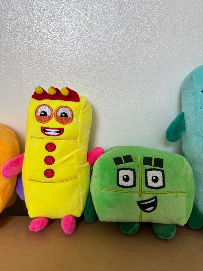Numberblocks Stuffed Plushies (Category: Plushies & Soft Toys) located in Quezon City. Submitted by girlwhohaseverything (Listing ID 1352156769, Image 3). Description: ₱250 each Priority to be sold as set .