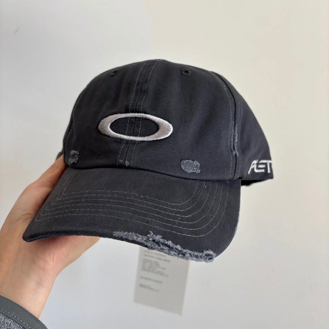 OAKLEY PIET Software Cap 25ss歐克利聯名刺繡水洗復古遮陽棒球
