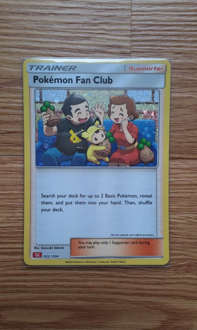 Pokemon Fan Club Classic Collection Pokemon Pokmon Card, Hobbies & Toys,  Toys & Games on Carousell