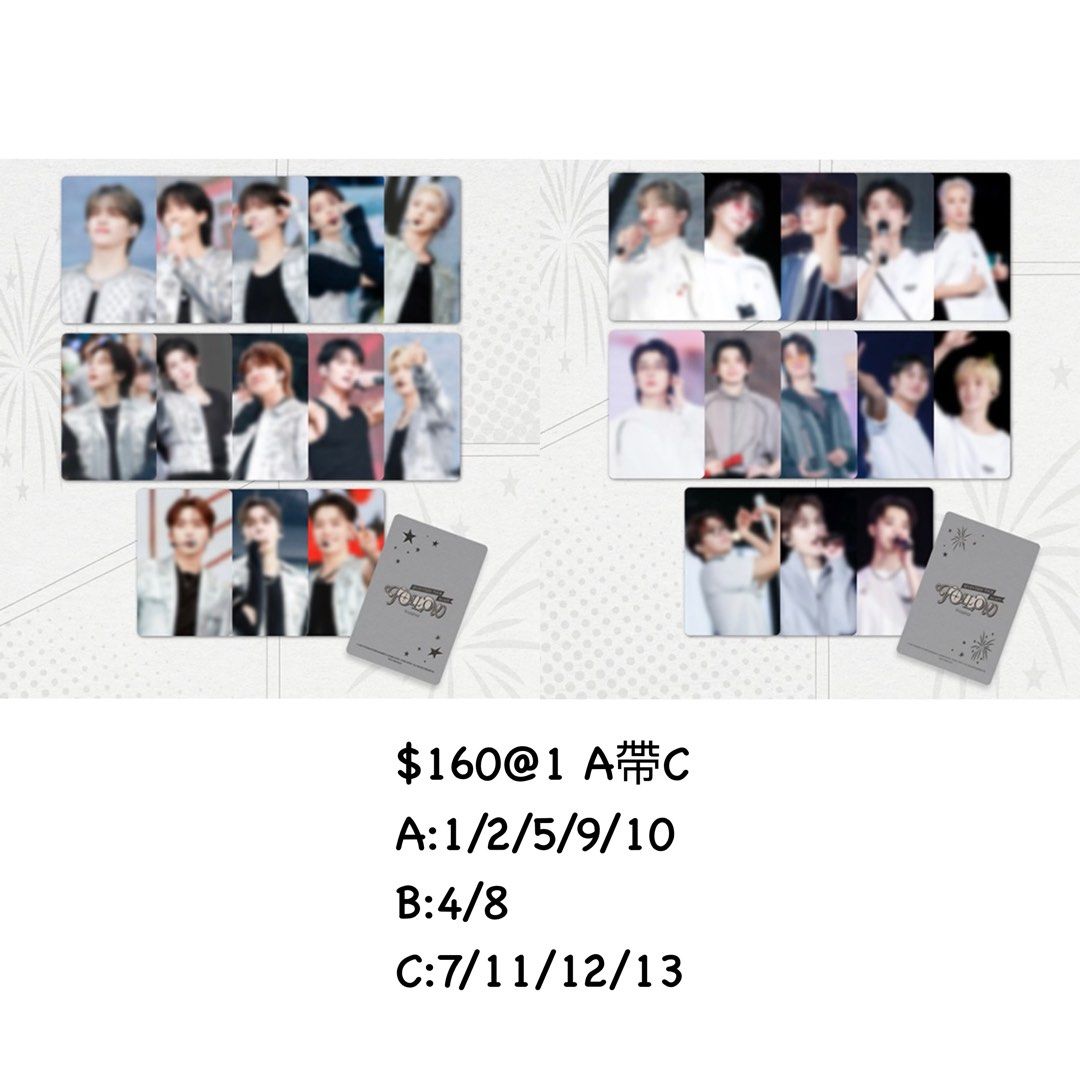 SEVENTEEN TOUR 'FOLLOW' AGAIN TO JAPAN Blu-ray DVD 夾卡