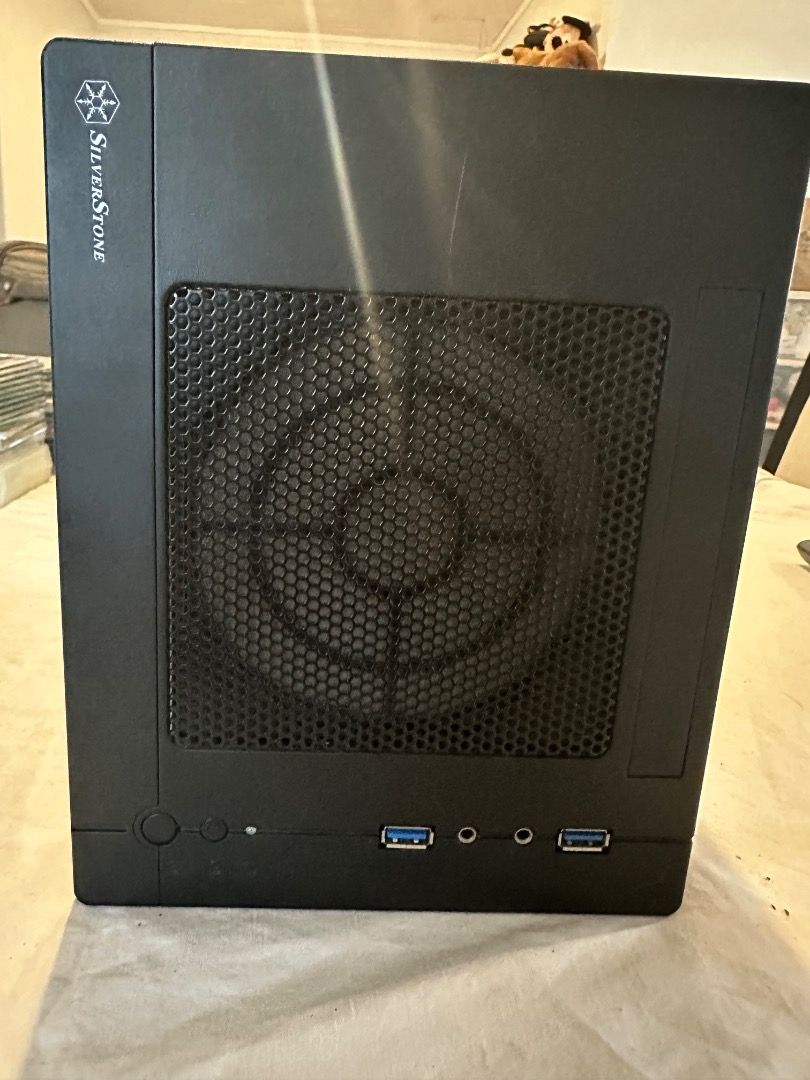 Silverstone ITX HTPC Chassis/Case (Category: Computer Parts) located in Angeles City. Submitted by snooky181469 (Listing ID 1352234352, Image 1). Description: PLEASE READ! 1. Item is available. 2. Price is fixed until you make a reasonable offer. 3. Shipment is from Angeles, Pampanga and costs are for buyer's account. 4. Originally purchased for a custom built HTPC with a ASRock ITX motherboard. 5. Unit houses a 400W power supply and fan and is f
