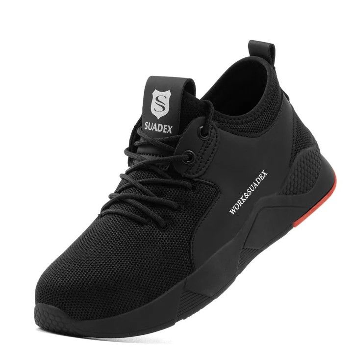 Suadex Lightweight Steel Toe Sneakers (Category: Sneakers) located in Quezon City. Submitted by clmcr (Listing ID 1352196108, Image 2). Description: PLEASE READ DESCRIPTION CAREFULLY BEFORE BUYING. - Brand new - Suadex Lightweight Steel Toe Sneakers - Perfect pang construction sites na work - Di nagamit kahit once - Size: 46 EU (13.5 US) - Length: 30.5 cm - 69.99 usd (original price).