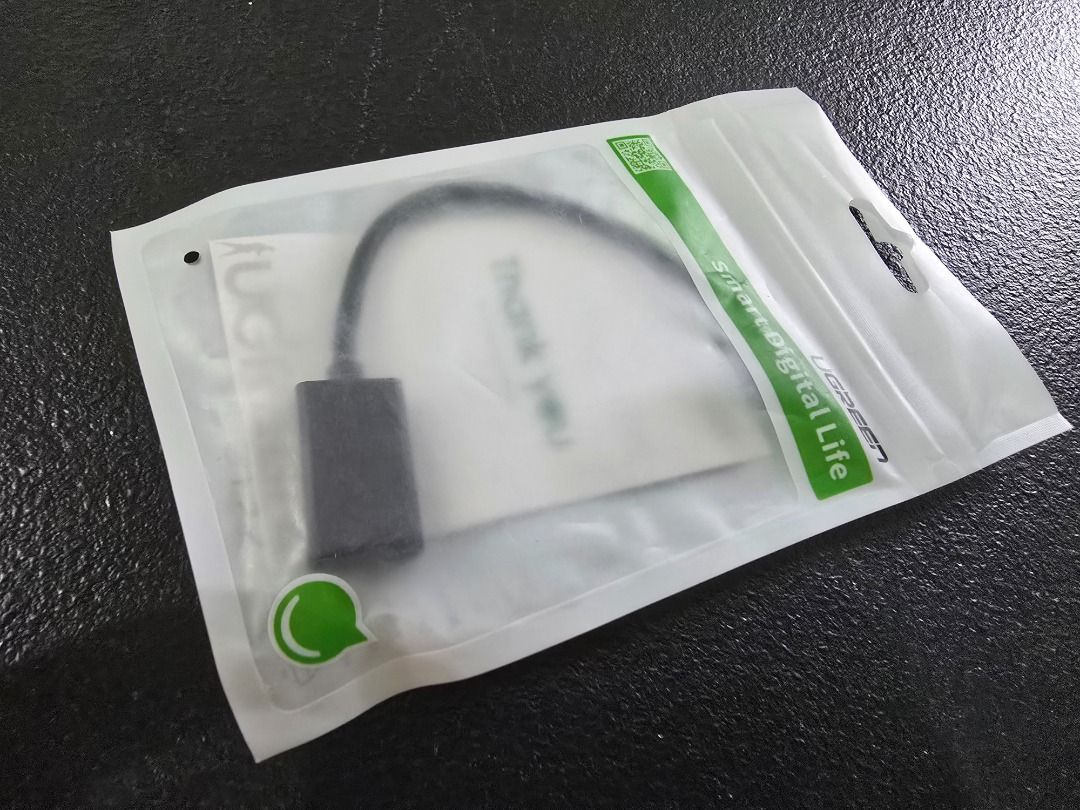 UGREEN 12CM Micro USB 2.0 OTG Cable Adapter (Category: Cables & Adaptors) located in Las Pinas. Submitted by neilmarion (Listing ID 1352178054, Image 2). Description: UGREEN 12CM Micro USB 2.0 OTG Cable Adapter RFS: Not needed. Decluttering..