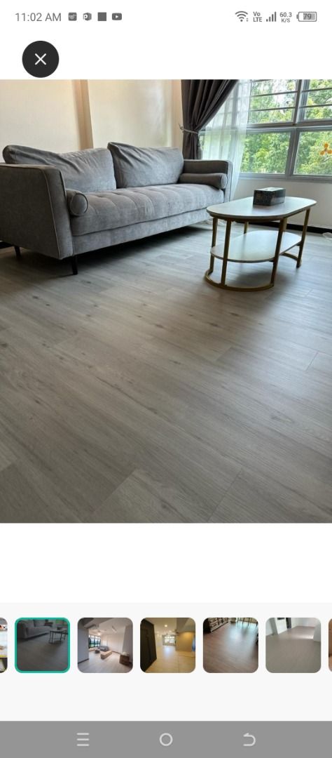 2.50 psf on korean vinyl, 4.50 mm thickness and 1 year guarantee, wsp us today for the appointment62863094443138114