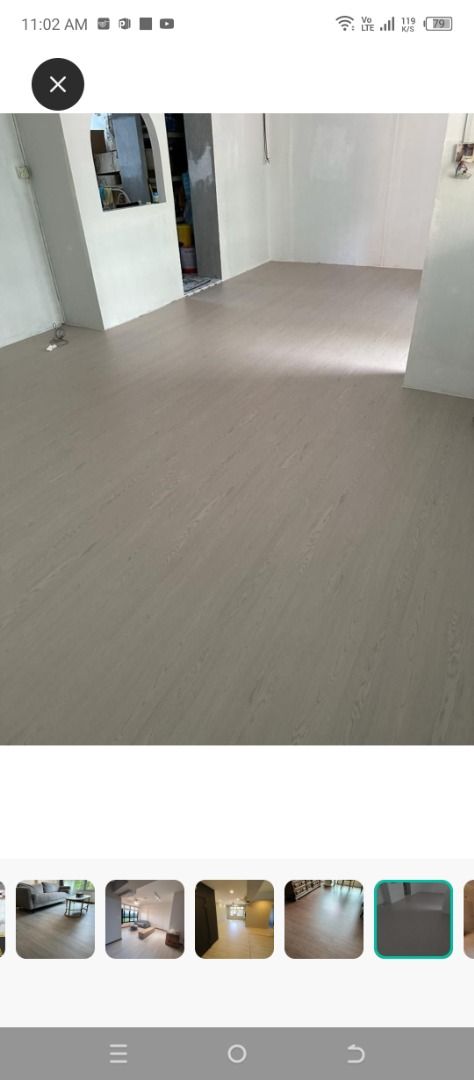 2.50 psf on korean vinyl, 4.50 mm thickness and 1 year guarantee, wsp us today for the appointment62863094443138111