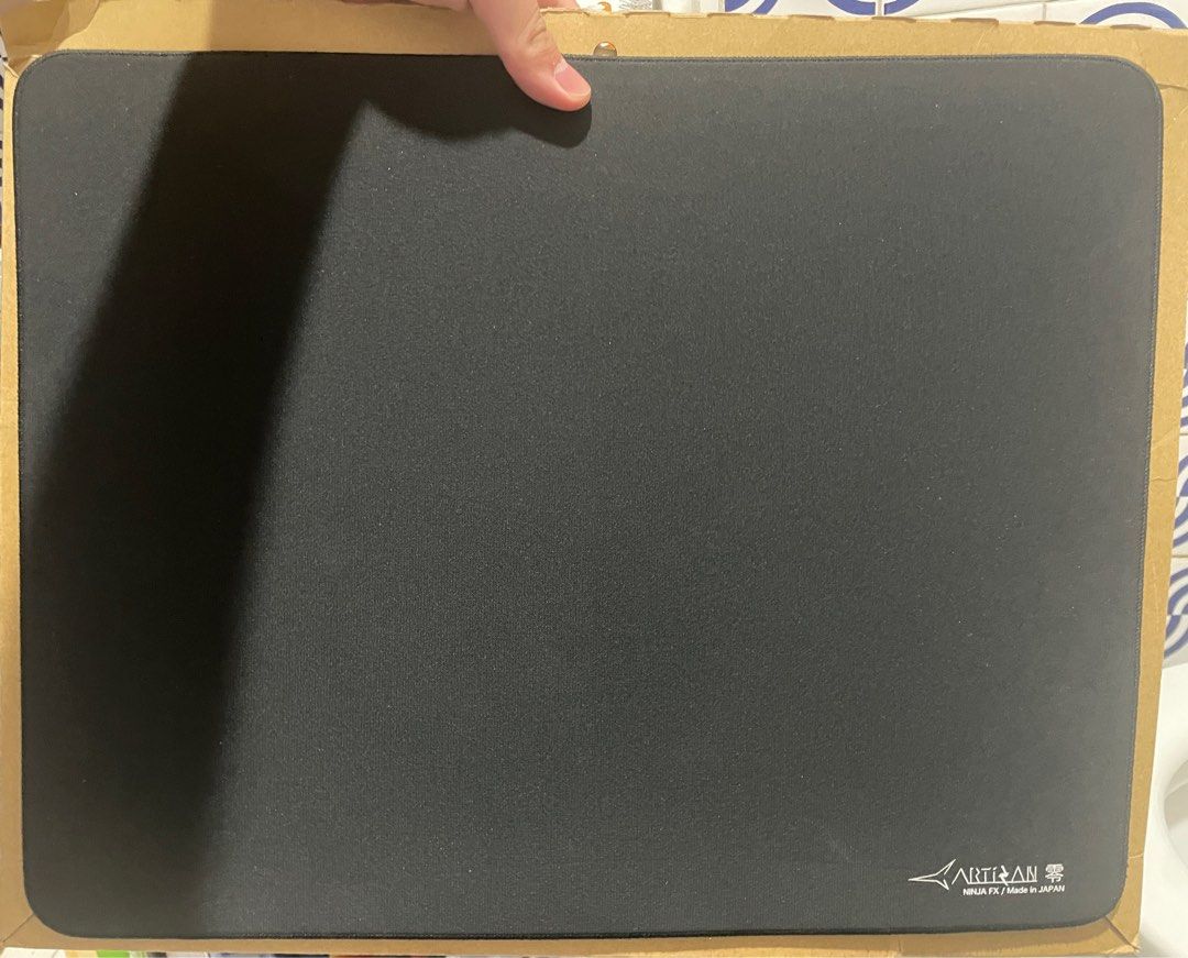 Artisan Zero Mousepad authentic (Category: Mouse & Mousepads) located in Quezon City. Submitted by thrift.claim (Listing ID 1352488736, Image 1). Description: Brand new condition Large, Artisan Fx Zero SOFT Included with Box NO ISSUES AUTHENTIC, From Hobby Dynamics, retail Php 3000 Can do meetup quezon/marikina city Lalamove ready Artisan FX Zero XSoft, Mousepad, Soft Mousepad, Gaming Mousepad, Premium Mousepad, High Precision Mousepad, Low Frict
