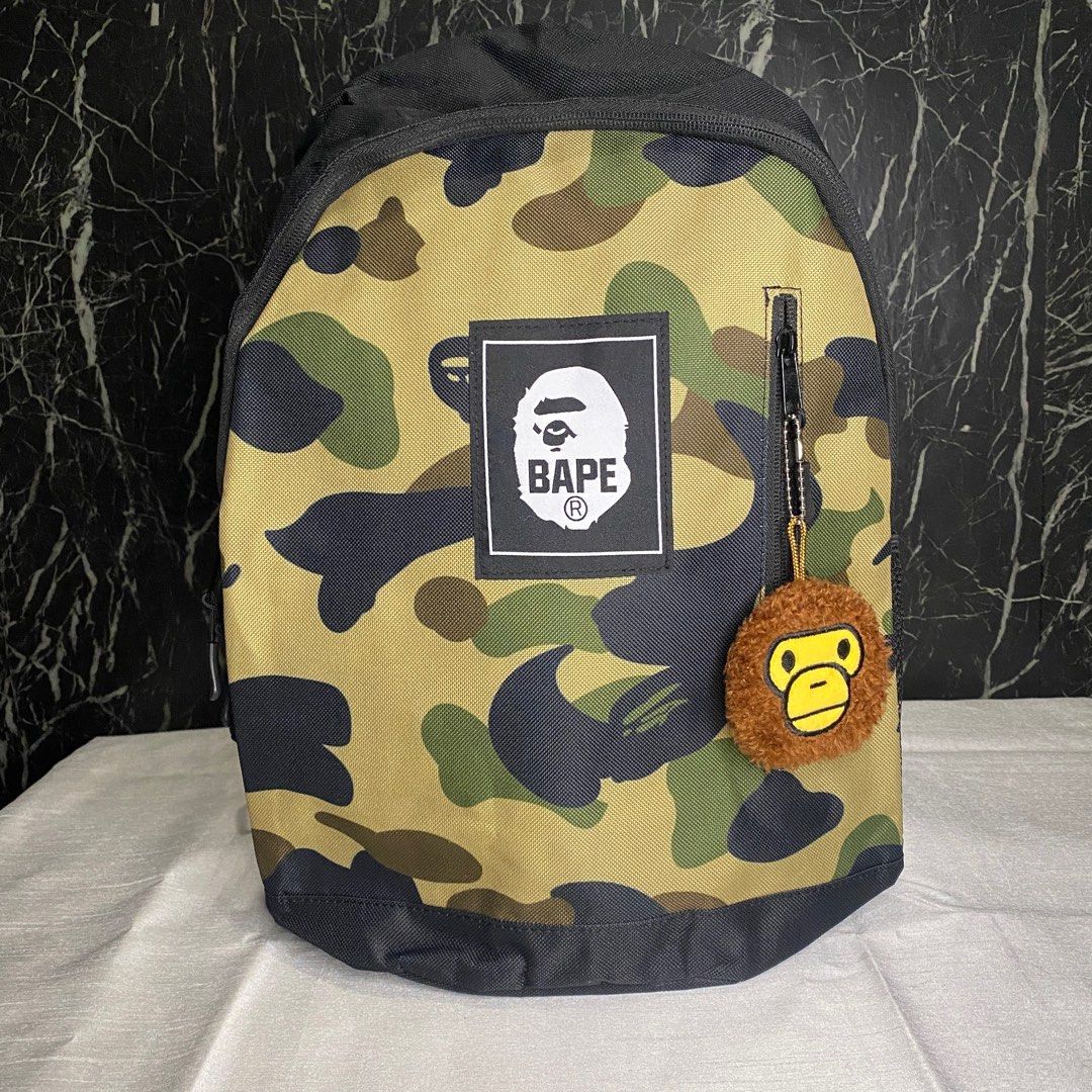 BAPE magazine backpack (Category: Backpacks) located in Baguio. Submitted by sortandwear (Listing ID 1352516914, Image 1). Description: Teenager magazine backpack No tags for magazine released bags .