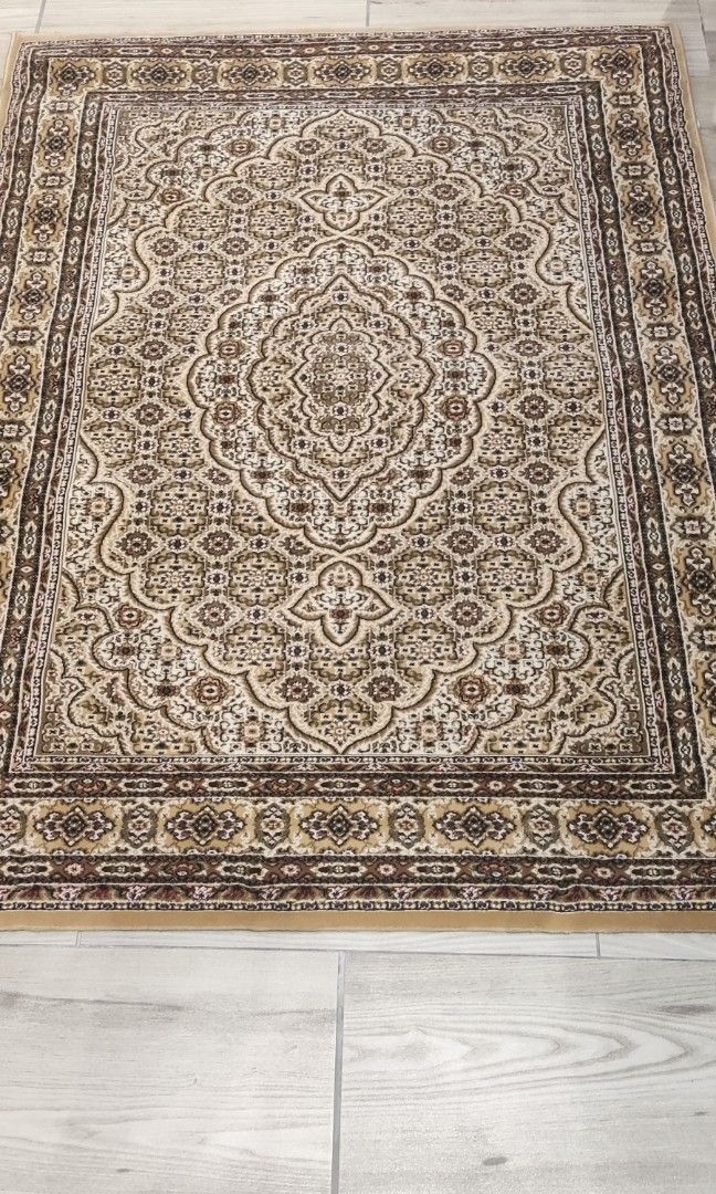 Belgium Carpet Black/Yellowish