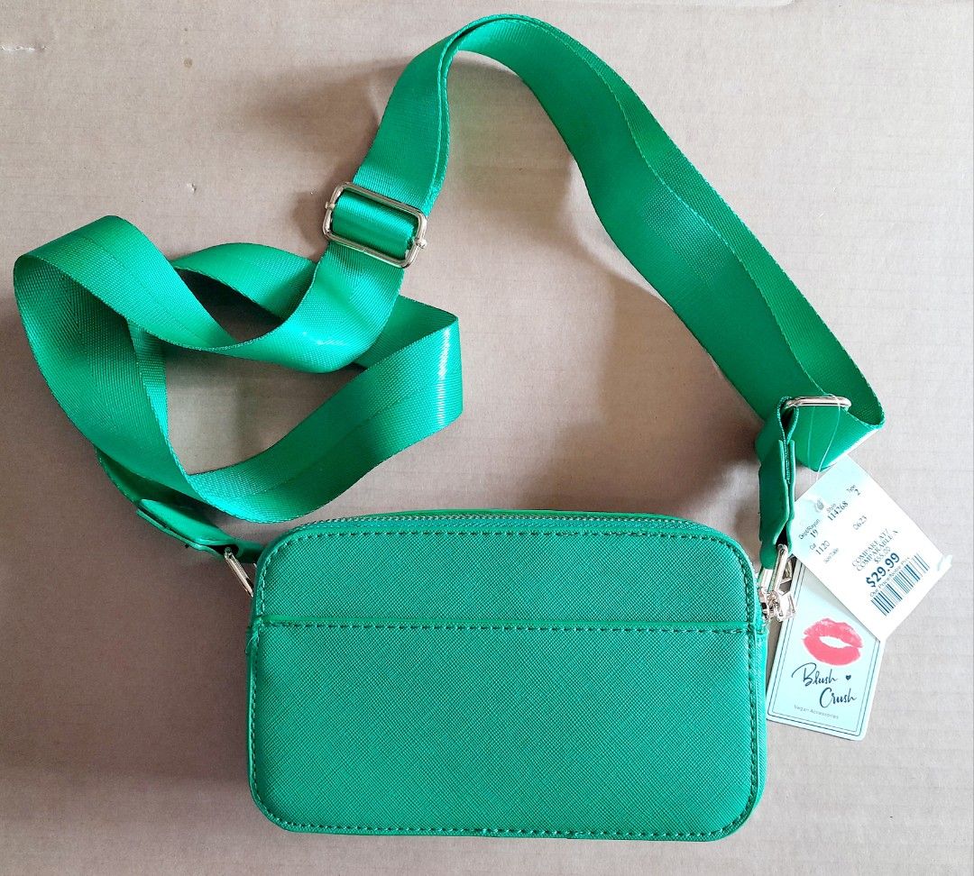 BLUSH CRUSH SLING BAG (Category: Cross-body Bags) located in San Pablo. Submitted by ABUBOOKS (Listing ID 1352358313, Image 1). Description: SLING BAG BY BLUSH CRUSH NEW ORIGINAL.PRICE $29.99 RFS: DECLUTTERING.